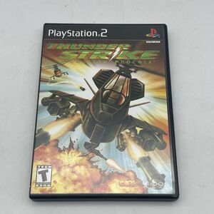 ThunderStrike: Operation Phoenix (Sony PlayStation 2, 2001 Black Label ps2